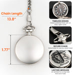 Man Of God Christian Bible Verse - Personalized Pocket Watch