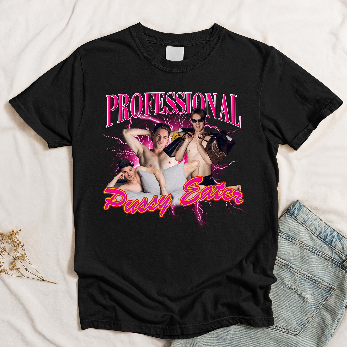 Professional-Pussy-Eater-Funny-Troll-Comfort-Tee-For-Him-Personalized-Shirt-2