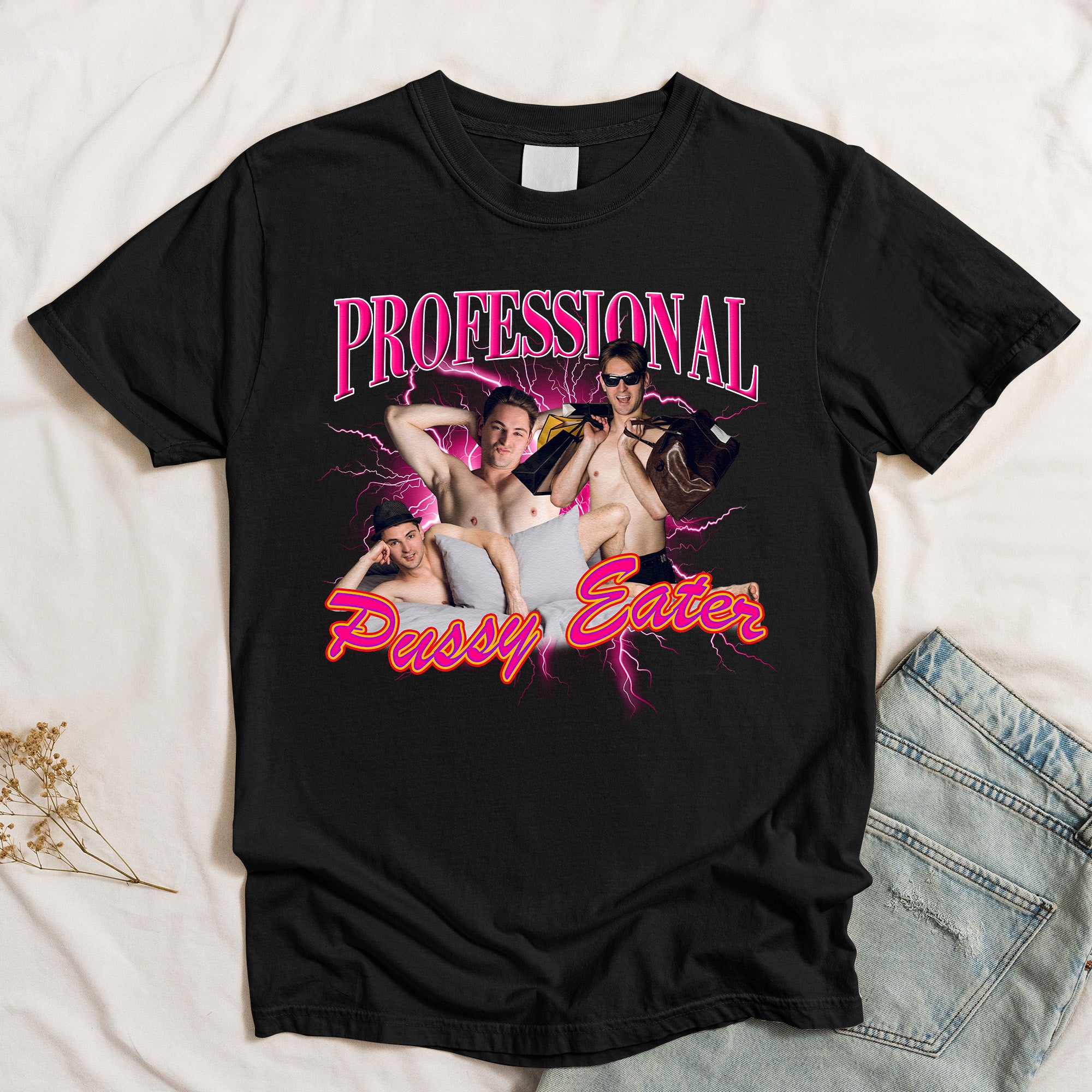 Professional-Pussy-Eater-Funny-Troll-Comfort-Tee-For-Him-Personalized-Shirt-2