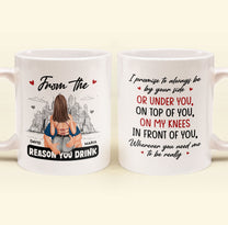 Promise To Always Be By Your Side - Personalized Mug