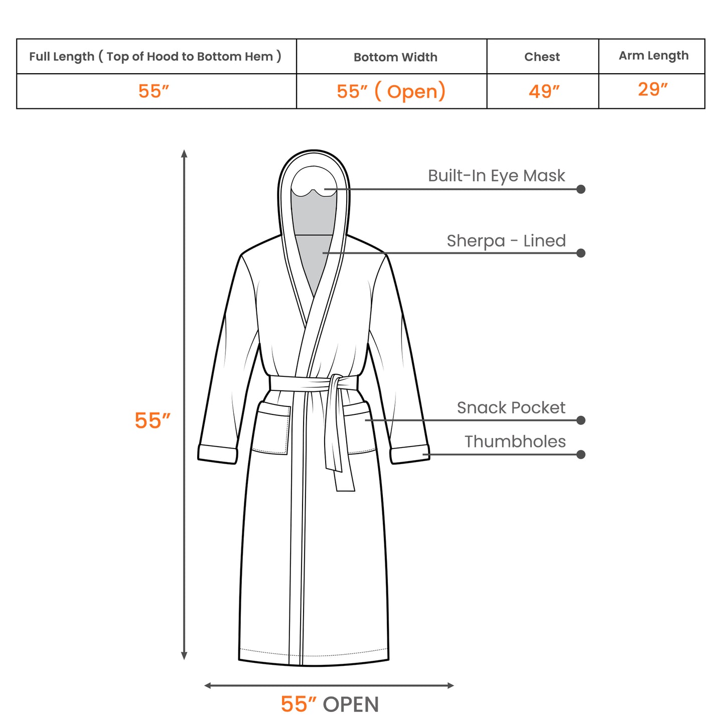 Property Of Custom Funny Face Gift For Him Gift For Her - Personalized Photo Hooded Robe