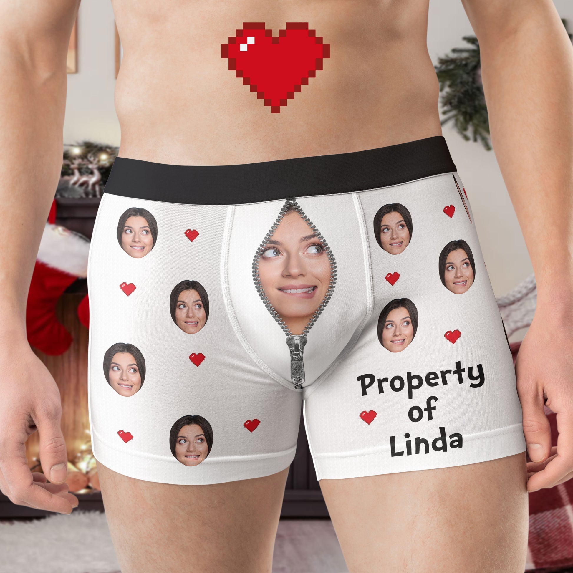 Property Of - Personalized Photo Matching Underwear – Macorner