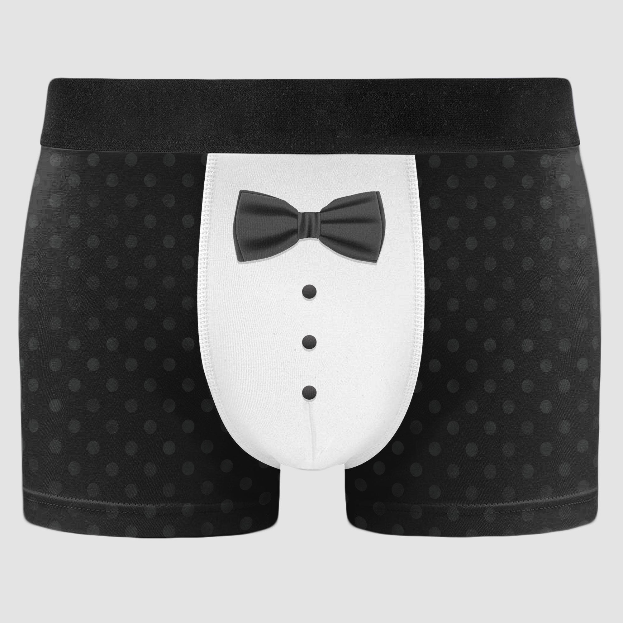 Property Of The Bride - Personalized Photo Men's Boxer Briefs