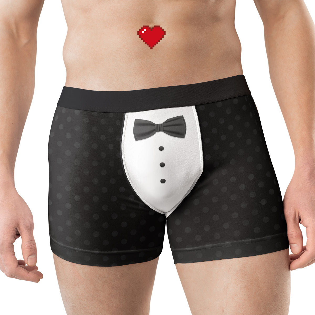 Property Of The Bride - Personalized Photo Men's Boxer Briefs