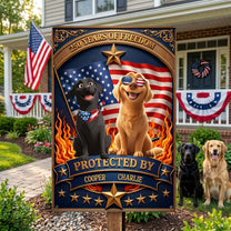 Protected_By_Personalized_Metal_Sign_3