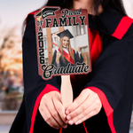 Proud Family Of Graduate - Custom Graduation Fan With Picture