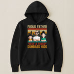 Proud Father Of A Few Dumba** Kids New Version Dad Gift - Personalized Shirt