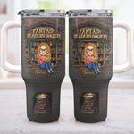 Proud Member Of The Fantasy Readers Society - Personalized 40oz Tumbler With Straw