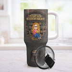 Proud Member Of The Fantasy Readers Society - Personalized 40oz Tumbler With Straw