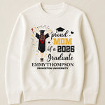 Proud Mom Dad Family Of A Graduate - Personalized Shirt