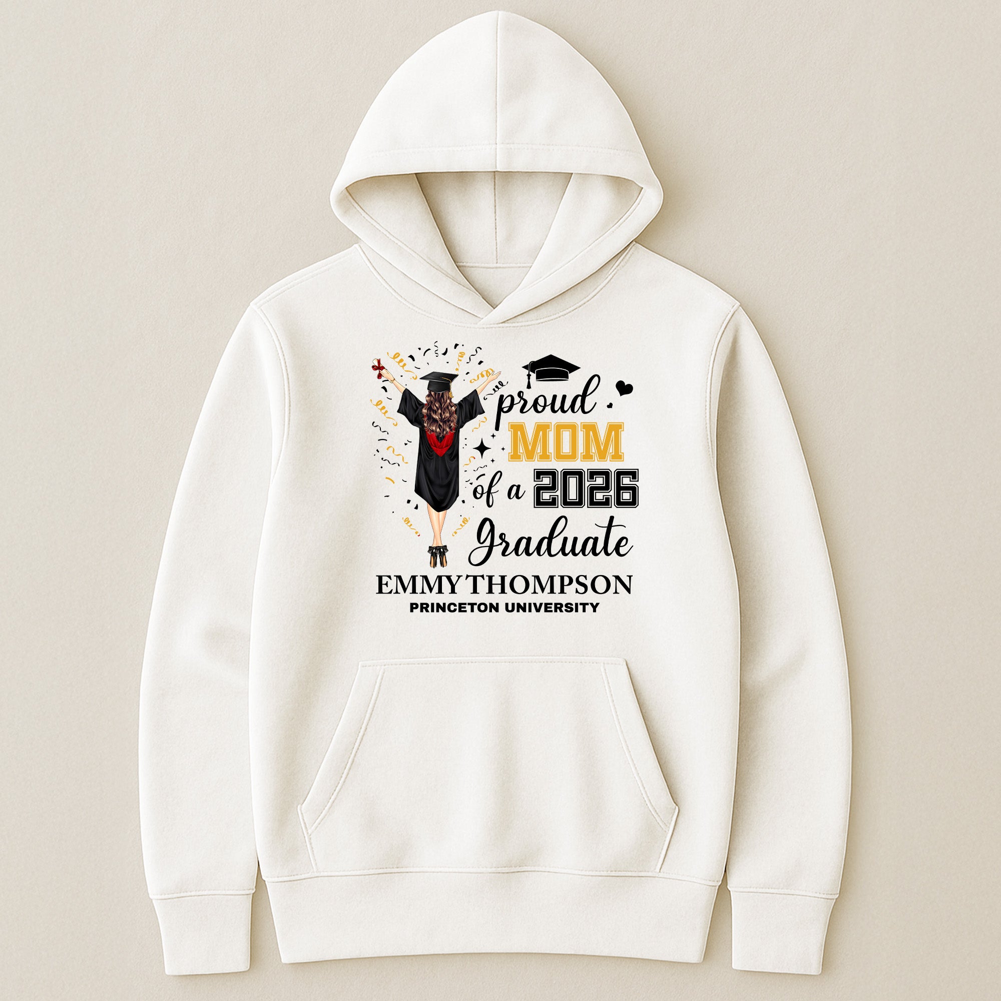 Proud Mom Dad Family Of A Graduate - Personalized Shirt