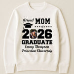 Proud Mom Of A Graduate - Personalized Photo Shirt
