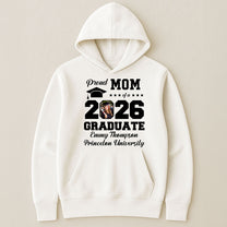 Proud Mom Of A Graduate - Personalized Photo Shirt