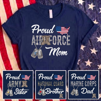 Proud Mom, Dad, Family Matching Shirt - Personalized Shirt