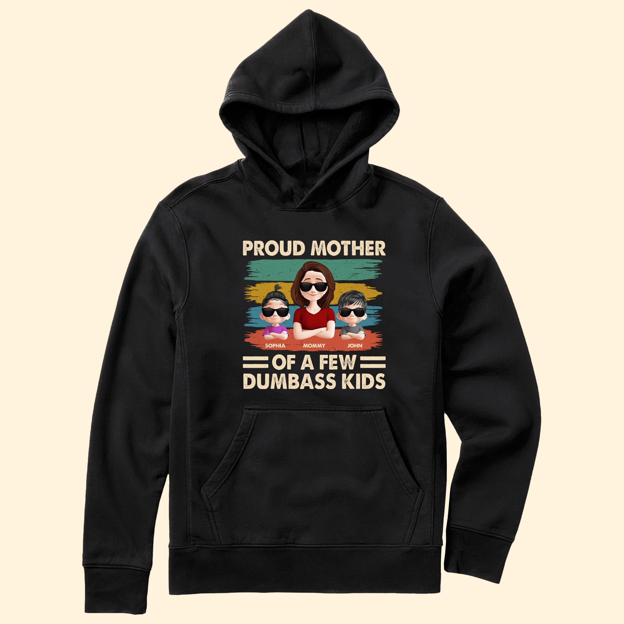 Proud Mother Of A Few Kids - New Version - Personalized Shirt