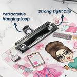 Proud Nurse Gift Custom Scrub Color - Personalized Acrylic Clipboard