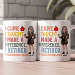Proud Retired Teacher - Teacher Appreciation - Personalized Mug