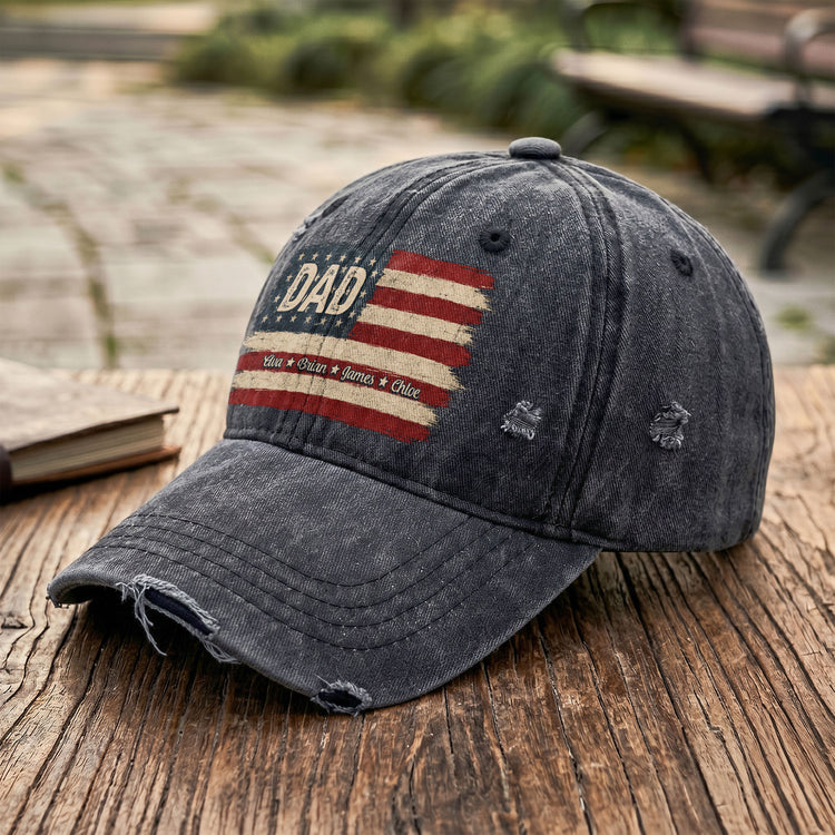 Proud-Dad-Patriotic-Flag-250Th-Birthday-Usa-Personalized-Cap-3