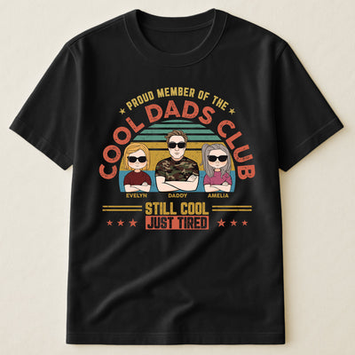 Proud Member Of The Cool Dads Club - Personalized Shirt