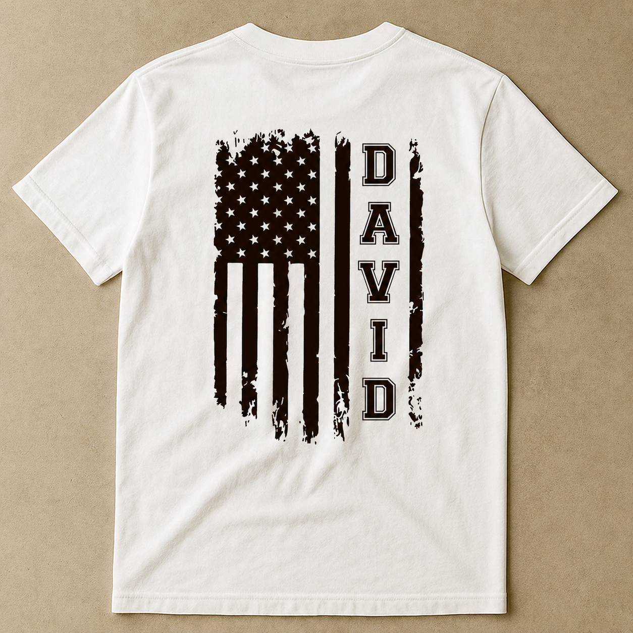 Proud-Mom Dad Family Of A U.S Sodier Retro Flag - Personalized Shirt4