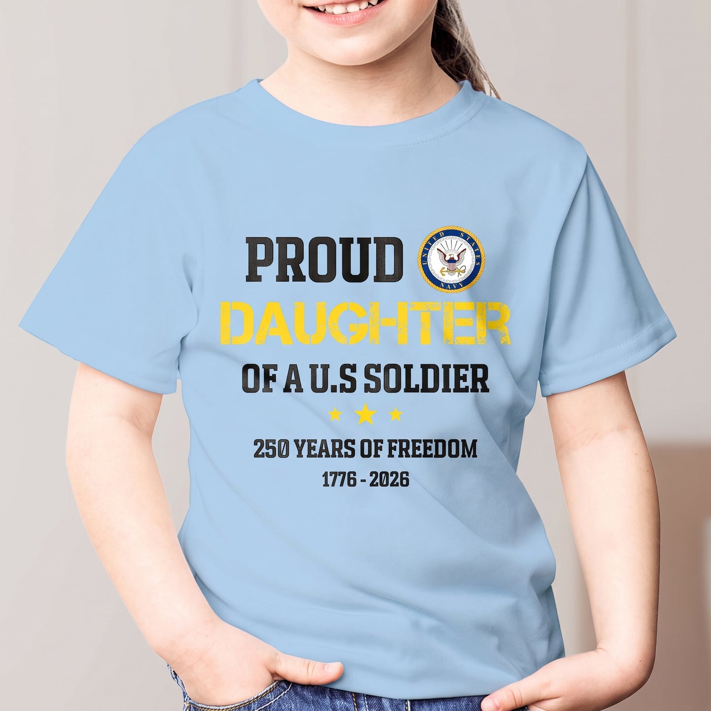 Proud-Mom,-Dad,-Family-Of-A-Us-Soldier-250Th-Anniversary-Usa-Personalized-Shirt4