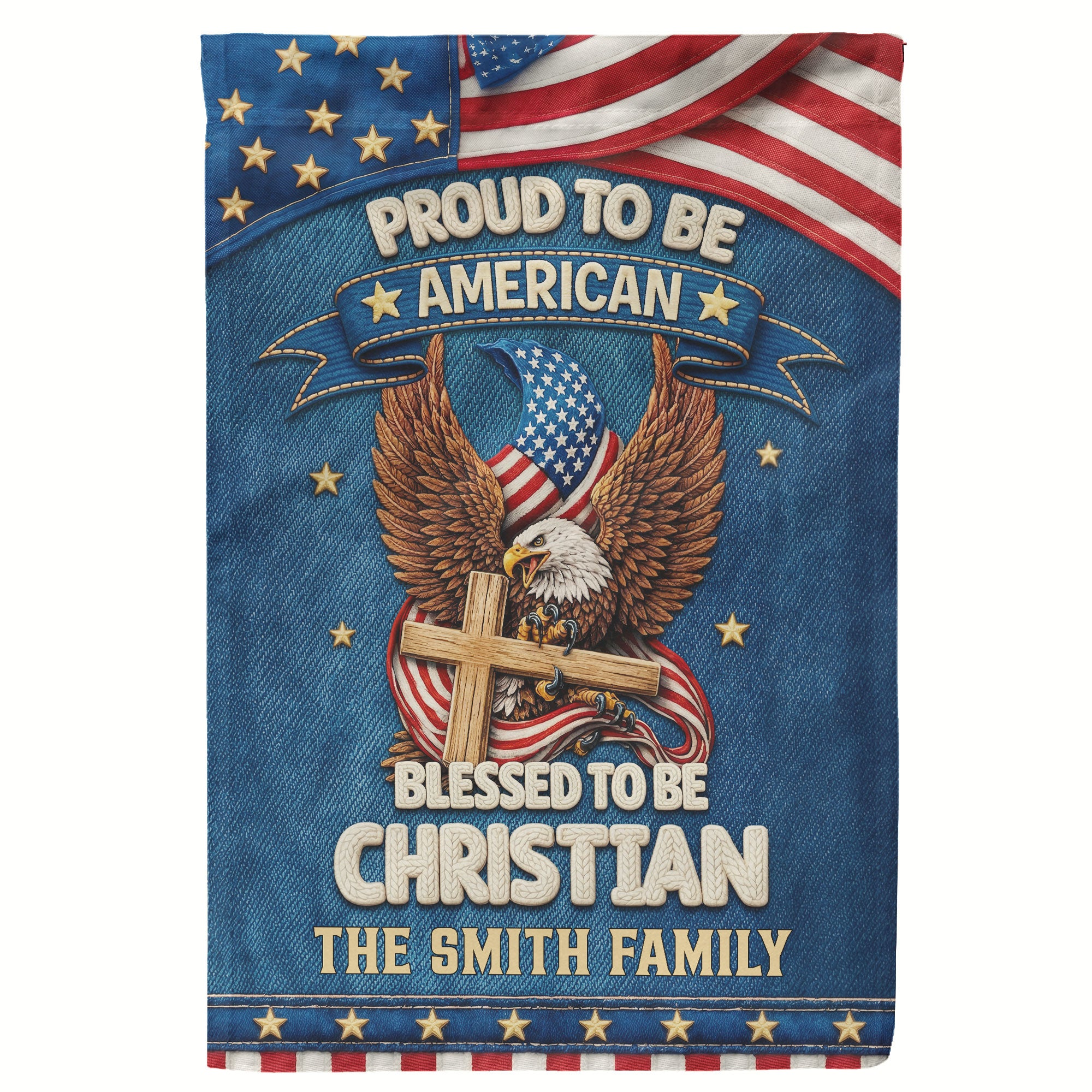 Proud-To-Be-American-Blessed-To-Be-Christian-Personalized-Flag-2