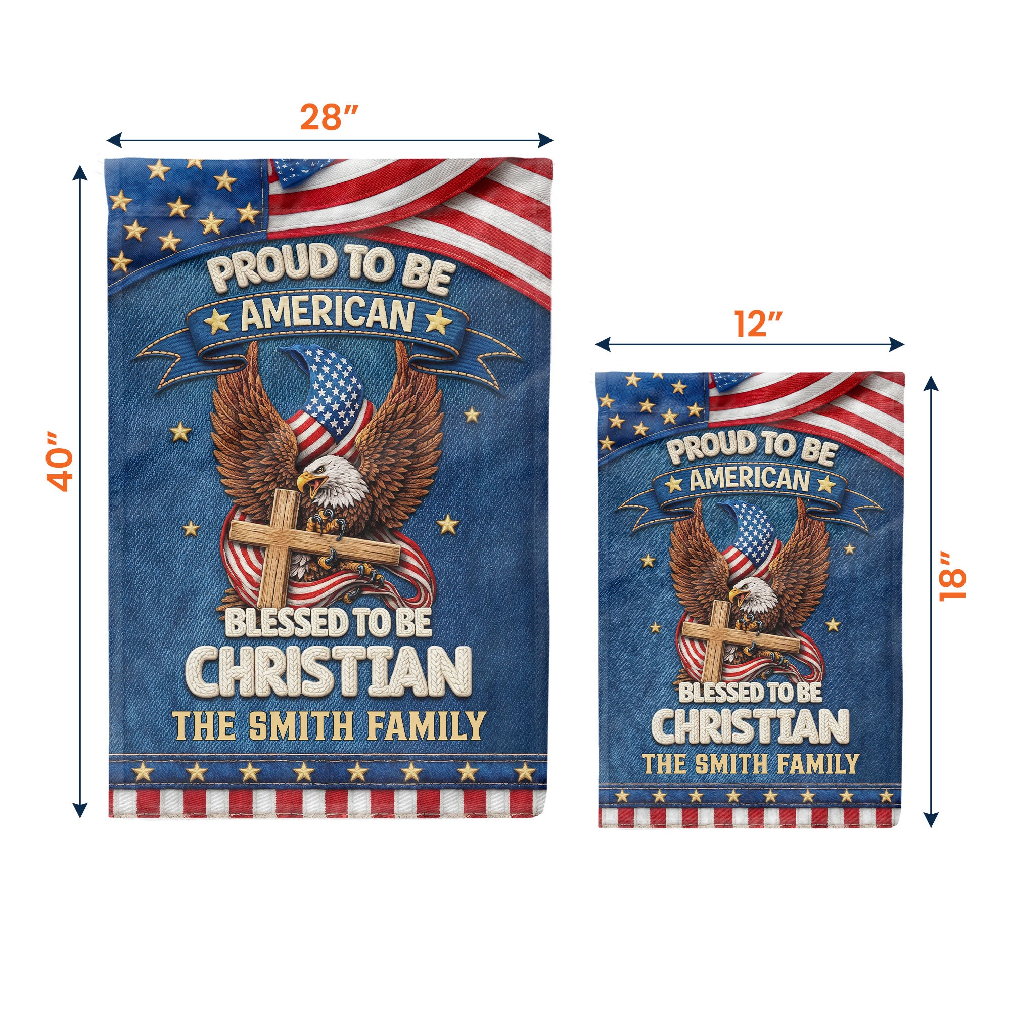 Proud-To-Be-American-Blessed-To-Be-Christian-Personalized-Flag-4