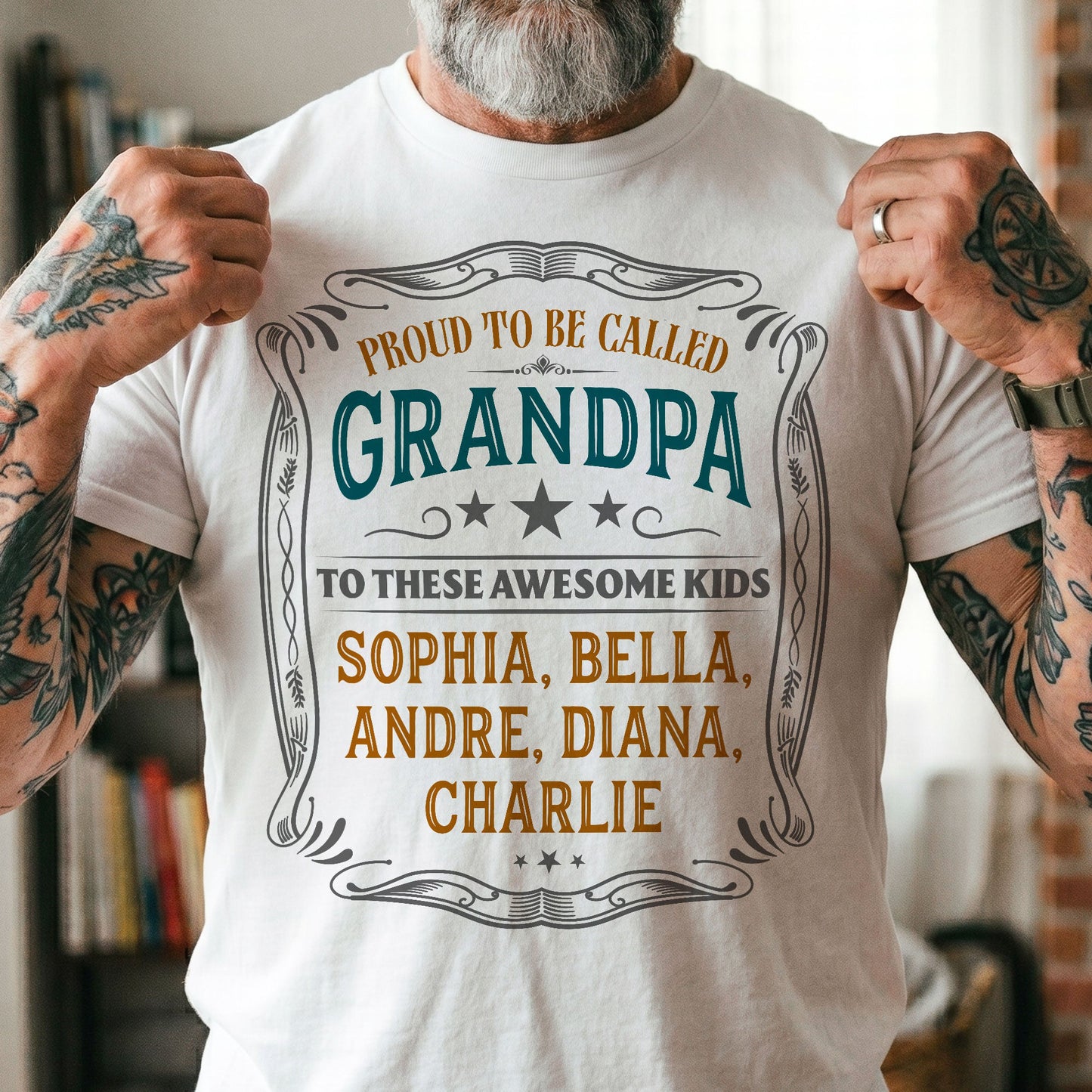 Proud_To_Be_Called_Grandpa_Personalized_Shirt_2