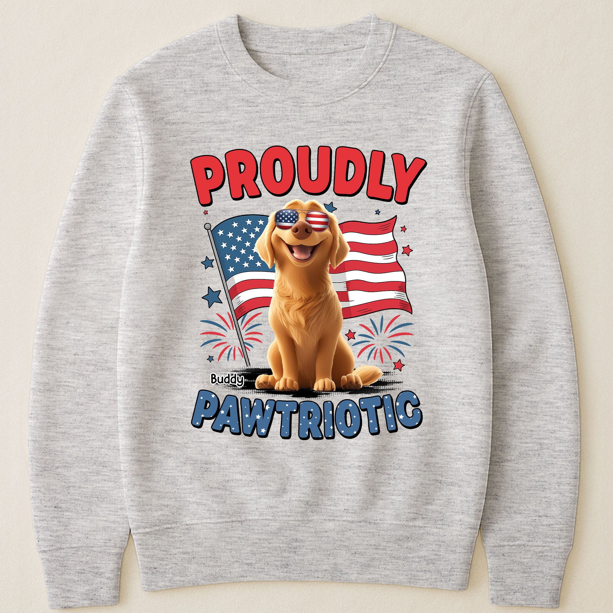 Proudly Pawtriotic - Personalized Shirt