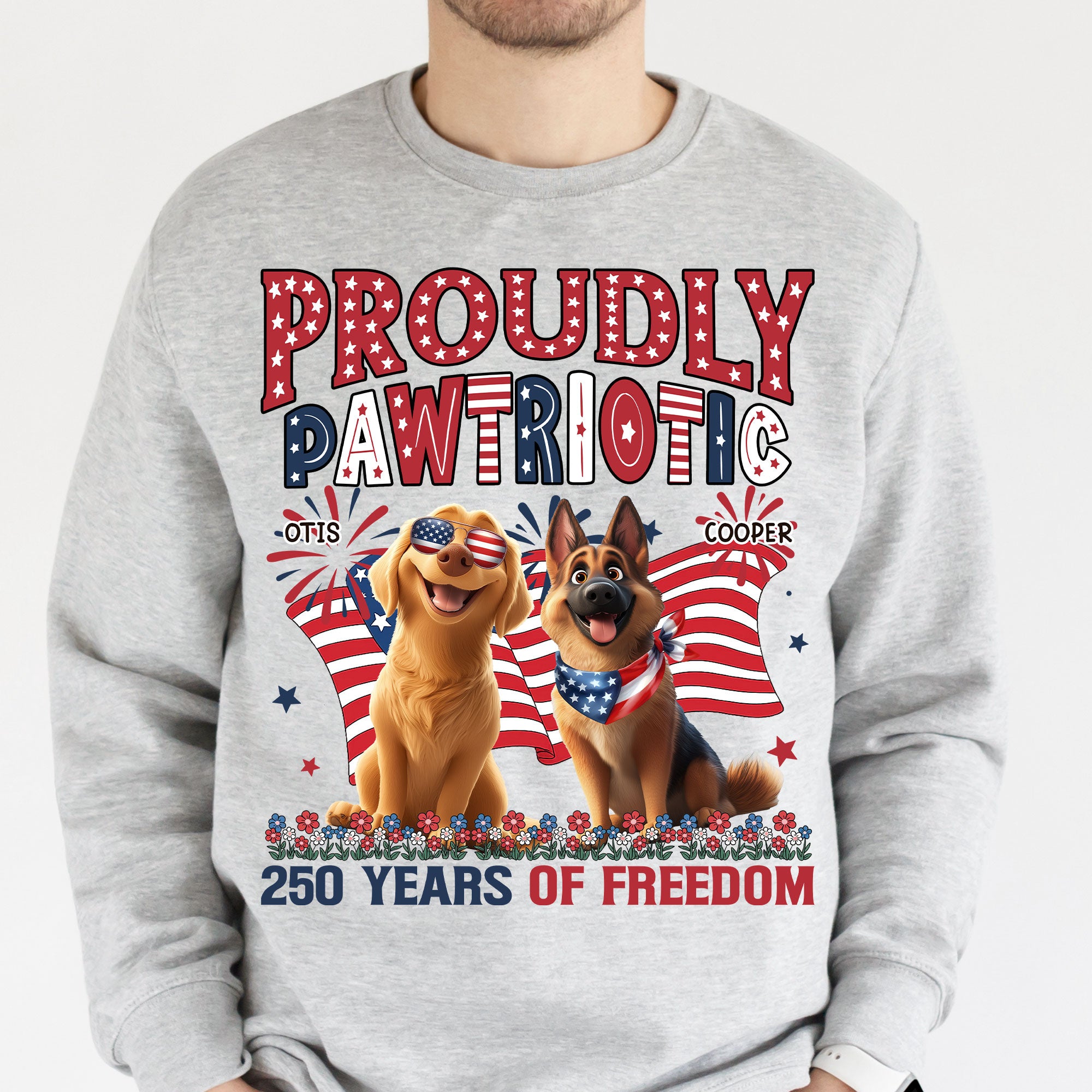 Proudly-Pawtriotic-250-Years-Of-Freedom-Personalized-Shirt-6