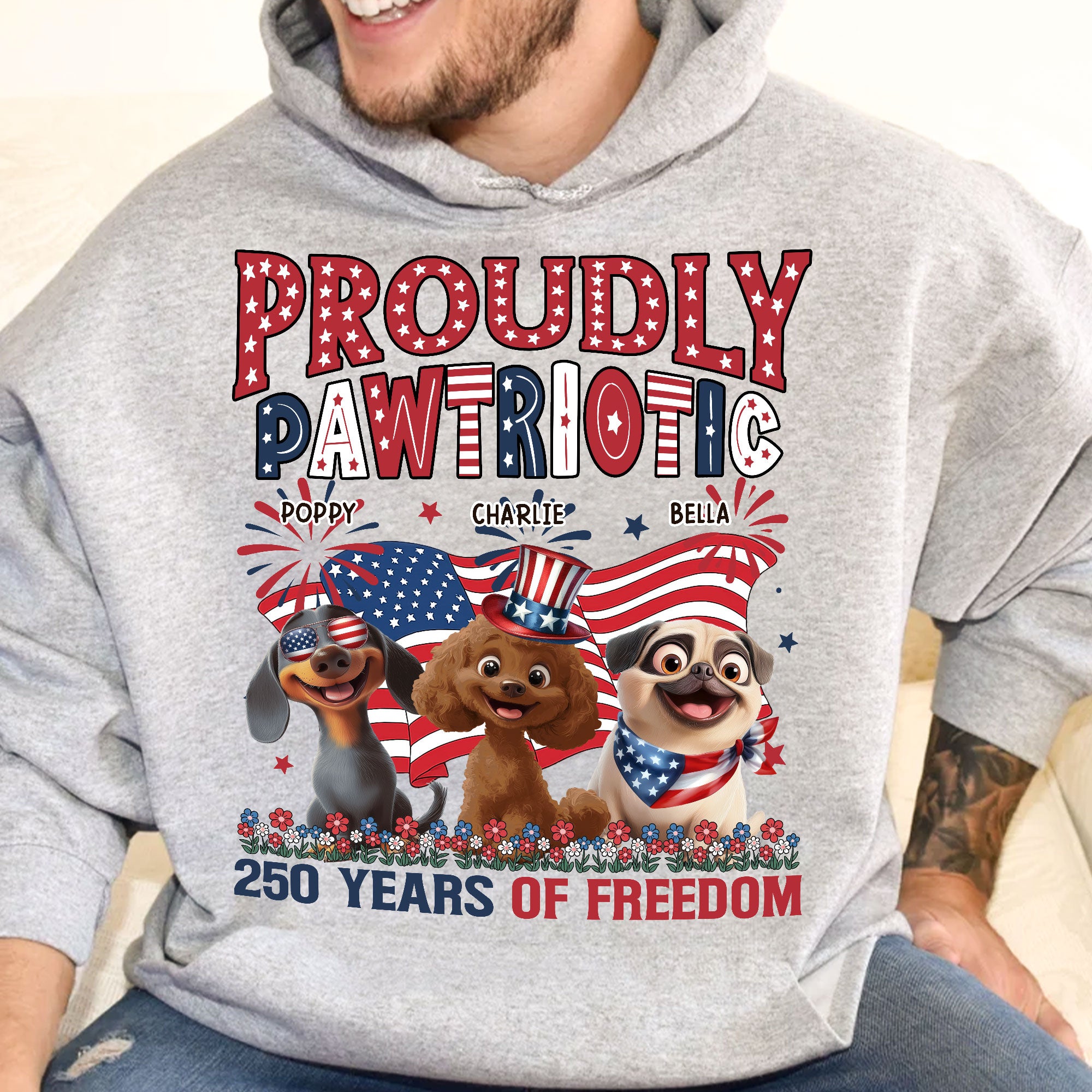 Proudly-Pawtriotic-250-Years-Of-Freedom-Personalized-Shirt-8