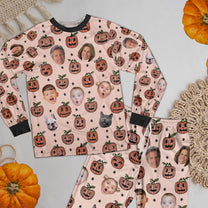 Pumpkin Halloween - Personalized Photo Pajamas