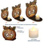 Pumpkin-Library,-Halloween-Gift-Personalized-Wooden-Plaque