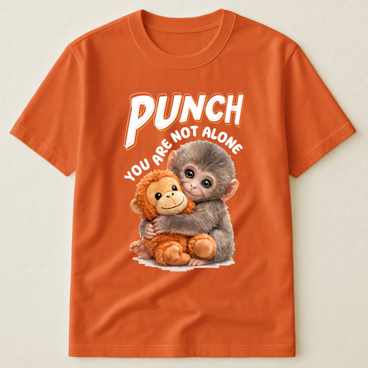 Punch-You-Are-Not-Alone-Team-Punch,-Punch-Support,-Animal-Lovers-Shirt-1