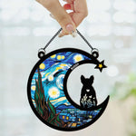 Puppy Loss - Personalized Window Hanging Suncatcher Ornament