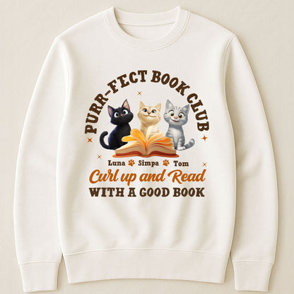 Purr-Fect Book Club - Personalized Shirt