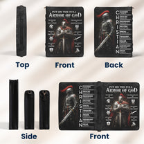 Put On The Full Armor Of God And God Says I Am - Personalized Bible Cover