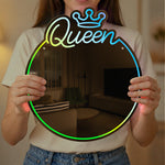 Queen-Gift-For-Her-Home-Room-Decor-Personalized-Led-Mirror-4