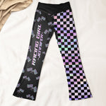 Racing Girl - Personalized Flare Leggings