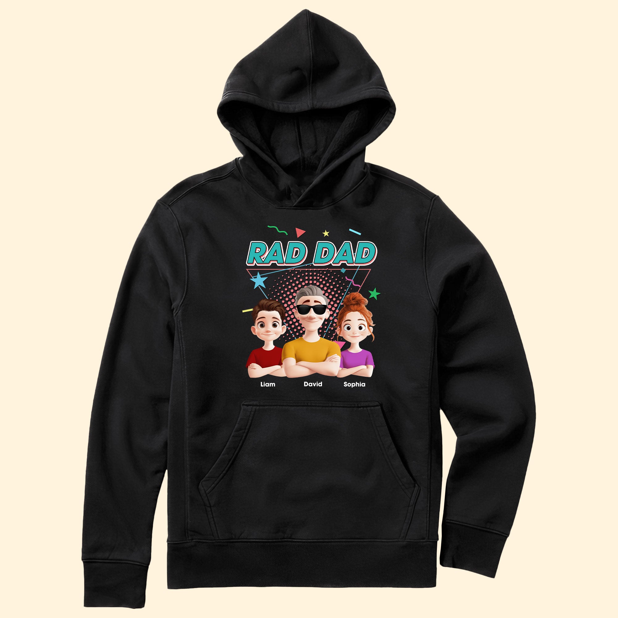 Rad Dad - Funny Cool Dad Gifts - Personalized Shirt