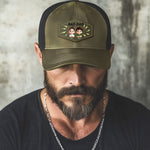 Rad Dad, Boy Dad, Girl Dad - Personalized Leather Patch Hat