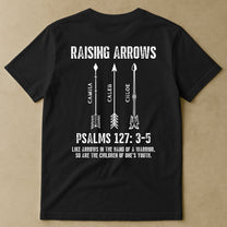Raising-Arrows-Christian-Father'S-Day-Gift-For-Dad,-Husband-With-Kids'-Names-Personalized-Shirt-1