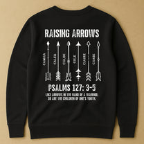 Raising-Arrows-Christian-Father'S-Day-Gift-For-Dad,-Husband-With-Kids'-Names-Personalized-Shirt-4