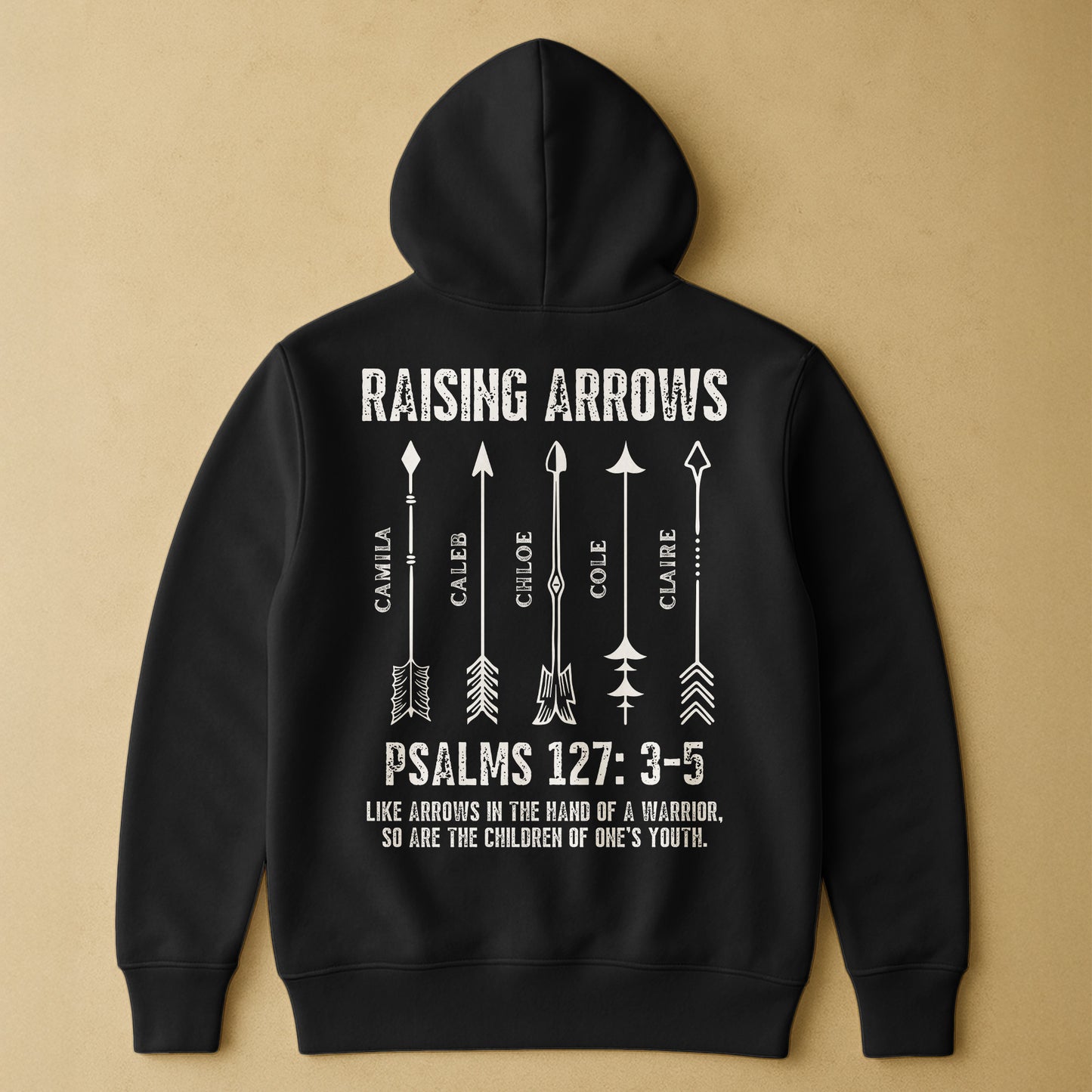 Raising-Arrows-Christian-Father'S-Day-Gift-For-Dad,-Husband-With-Kids'-Names-Personalized-Shirt-6