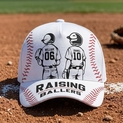 Raising Ballers - Personalized Cap