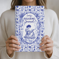 Reading Journal - Personalized Hardcover Journal