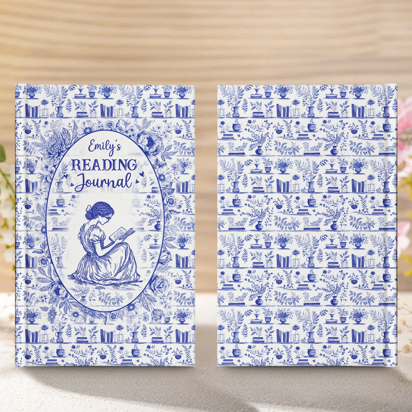 Reading Journal - Personalized Hardcover Journal