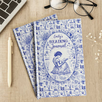 Reading Journal - Personalized Hardcover Journal