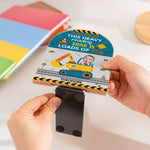Reading Zone Is Loads Of Fun - Custom Photo Wood Book Ends