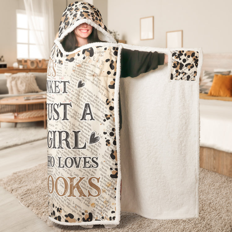 Reading-Blanket,Portrait-Photo,-Watercolor-Style-Personalized-Blanket-2